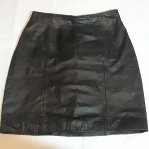 Vintage Wilson's Leather Skirt